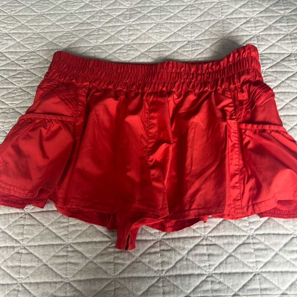 Free people red shorts size s